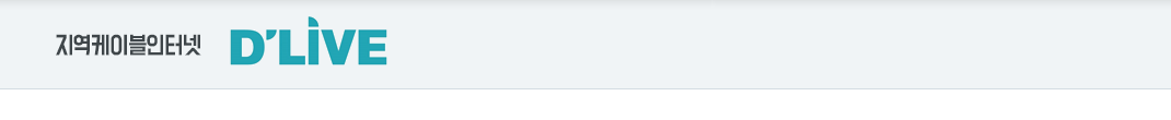 인터넷사이다 - 지역케이블인터넷, 딜라이브 dlive 방송 인터넷 요금 상세정보